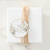 PixDezines waterverf blozen roze rozengemeenschap Bedankjes Labels (In situ)