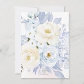 PixDezines Waterverf Cream Rozen Blue Hyde Save The Date (Achterkant)