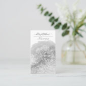 PixDezines Waterverf De Grote Golf, Hokusai Visitekaartje (Staand voorkant)