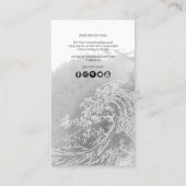 PixDezines Waterverf De Grote Golf, Hokusai Visitekaartje (Achterkant)