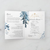 PixDezines Waterverf Dusty Blue Doop Programma (Binnen)