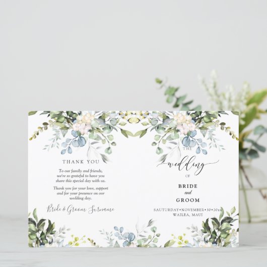 PixDezines Waterverf Dusty Blue Gum Eucalyptus (Staand voorkant)