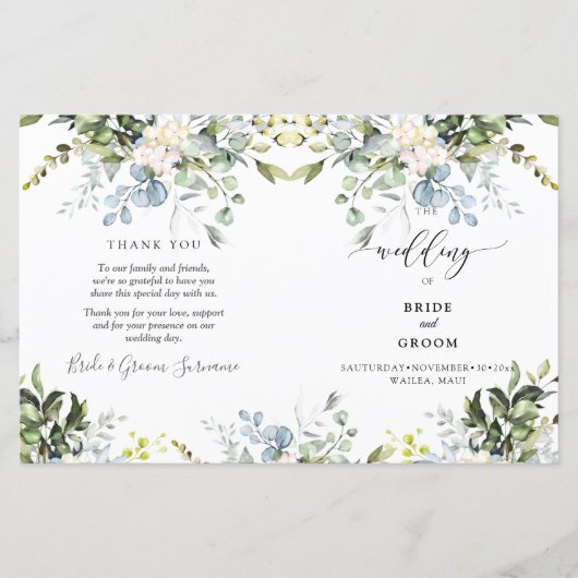 PixDezines Waterverf Dusty Blue Gum Eucalyptus (Voorkant)