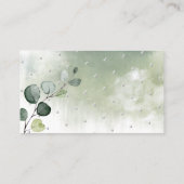 PixDezines Waterverf Eucalyptus Book Request Plaatskaartje (Achterkant)