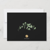 PixDezines Waterverf Eucalyptus Wreath Greenery S Save The Date (Achterkant)