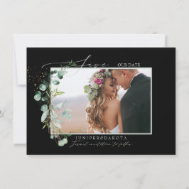 PixDezines Waterverf Eucalyptus Wreath Greenery S Save The Date