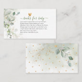 PixDezines Waterverf Eucalyptus Wreatplaatskaart Plaatskaartje (Voorkant / Achterkant)