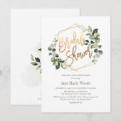 PixDezines Waterverf Greenery Vrijgezellenfeest Kaart (Voorkant / Achterkant)