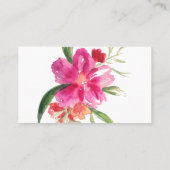 PixDezines waterverf mag kaarten plaatsen/bloeien Plaatskaartje (Achterkant)