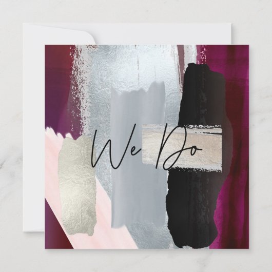 PixDezines Waterverf Masala Rood Grijs Kaart (Achterkant)