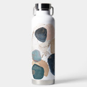 PixDezines Waterverf Moderne Abstracte regeling Waterfles (Voorkant)