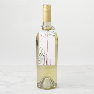 PixDezines Waterverf Palm Fronds, Griekenland Flessenhanger