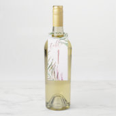 PixDezines Waterverf Palm Fronds, Griekenland Flessenhanger (Op fles)