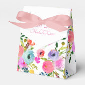 PixDezines Waterverf Ranunculus Bedankdoosjes (Voorkant Zijde)