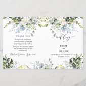 PixDezines Waterverf Stof Blauwe Gum Eucalyptus (Voorkant)