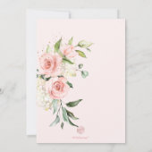 PixDezines Waterverf Stof Roze Brunch+Bubbels Kaart (Achterkant)