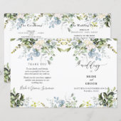 PixDezines Waterverf Stofblauwe Gum Eucalyptus (Voorkant / Achterkant)