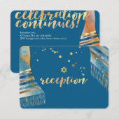 PixDezines waterverf/talit/stijlvol/receptie (Voorkant / Achterkant)