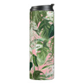 PixDezines Waterverf Tropische afbraak Thermosbeker (Gedraaid links)