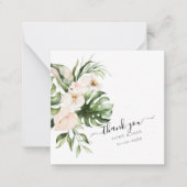 PixDezines Waterverf Tropische Oerwoud Nota Kaart Notitiekaartje (Voorkant)