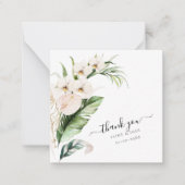 PixDezines Waterverf Tropische Oerwoud Nota Kaart Notitiekaartje (Voorkant)