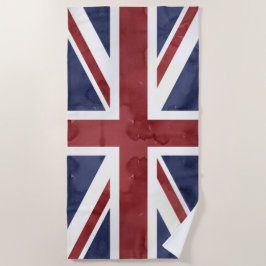 PixDezines Waterverf Union Jack Strandlaken