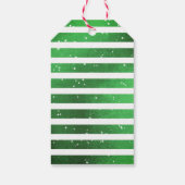 PixDezines WATERVERF WINTER CHRISTMAS WREATH Gift Cadeaulabel (Achterkant)