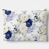 PixDezines Waterverfrozen Navyblauw Crème Etui (Achterkant)