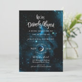 PixDezines We zijn een divinely Align Vrijgezellen Kaart (Staand voorkant)