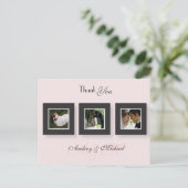 PixDezines Wedding Dank u foto's/DIY kleur Briefkaart (Staand voorkant)