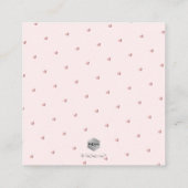 PixDezines Wensput, Calligrafie Nepgoud Informatiekaartje (Achterkant)