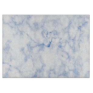 PIXDEZINES WHITE MARBLE+CERULEAN BLUE VEINS SNIJPLANK