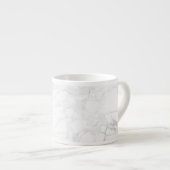 PixDezines WHITE MARBLE Espresso Kop (Voorkant rechts)