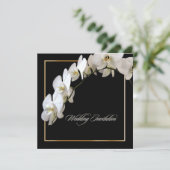 PixDezines WHITE ORCHID/PHALAENOPSIS/DIY-kleur Kaart (Staand voorkant)