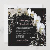 PixDezines WHITE ORCHID/PHALAENOPSIS/DIY-kleur Kaart (Achterkant)