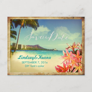 PixDezines  wikiki/diamantkop/plumeria Briefkaart