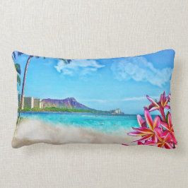 PixDezines  Wikiki strand/diamantkop Kussen