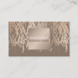 PixDezines Willow/Faux Roze Gold/DIY achtergrond Visitekaartje