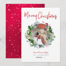 PixDezines Winterkrans Kerstgroeten