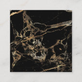PixDezines Wishing Well/Black Marble Gold Veins Informatiekaartje (Achterkant)