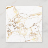 PixDezines Wishing Well/Marble /White+Gold Informatiekaartje (Achterkant)