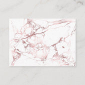 PixDezines Wishing Well/Marble /White+Roos Gold Informatiekaartje (Achterkant)