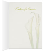 PixDezines witte calla lilies/diy background (Binnen (Rechts))