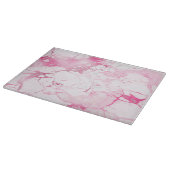 PIXDEZINES WITTE MARMER+ROZE ADEREN SNIJPLANK (Hoek)