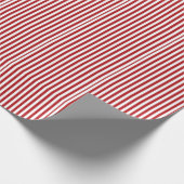 PixDezines witte strepen diy achtergrondkleur Cadeaupapier (Hoek)