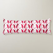 PixDezines XOXO/DIY achtergrondkleuren Lichaamskussen (Voorkant)