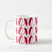 PixDezines xoxo/Red Raspberry/DIY achtergrond Koffiemok (Links)