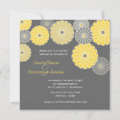 PixDezines Yellow Kiku (chrysanthemum) Kaart (Achterkant)