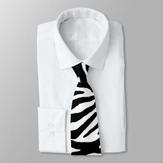 PixDezines zebra/DIY-kleur Stropdas (Gebonden)