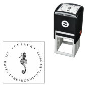 PixDezines Zeepaardje Zelfinktende Stempel (In situ)